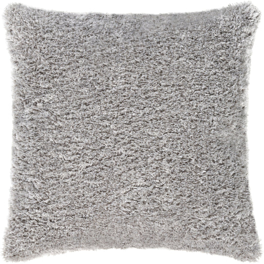 Flokati Pillow - 30702 by Surya. Made from 66% polyester, 34% cotton, 100% polyester in a modern style.