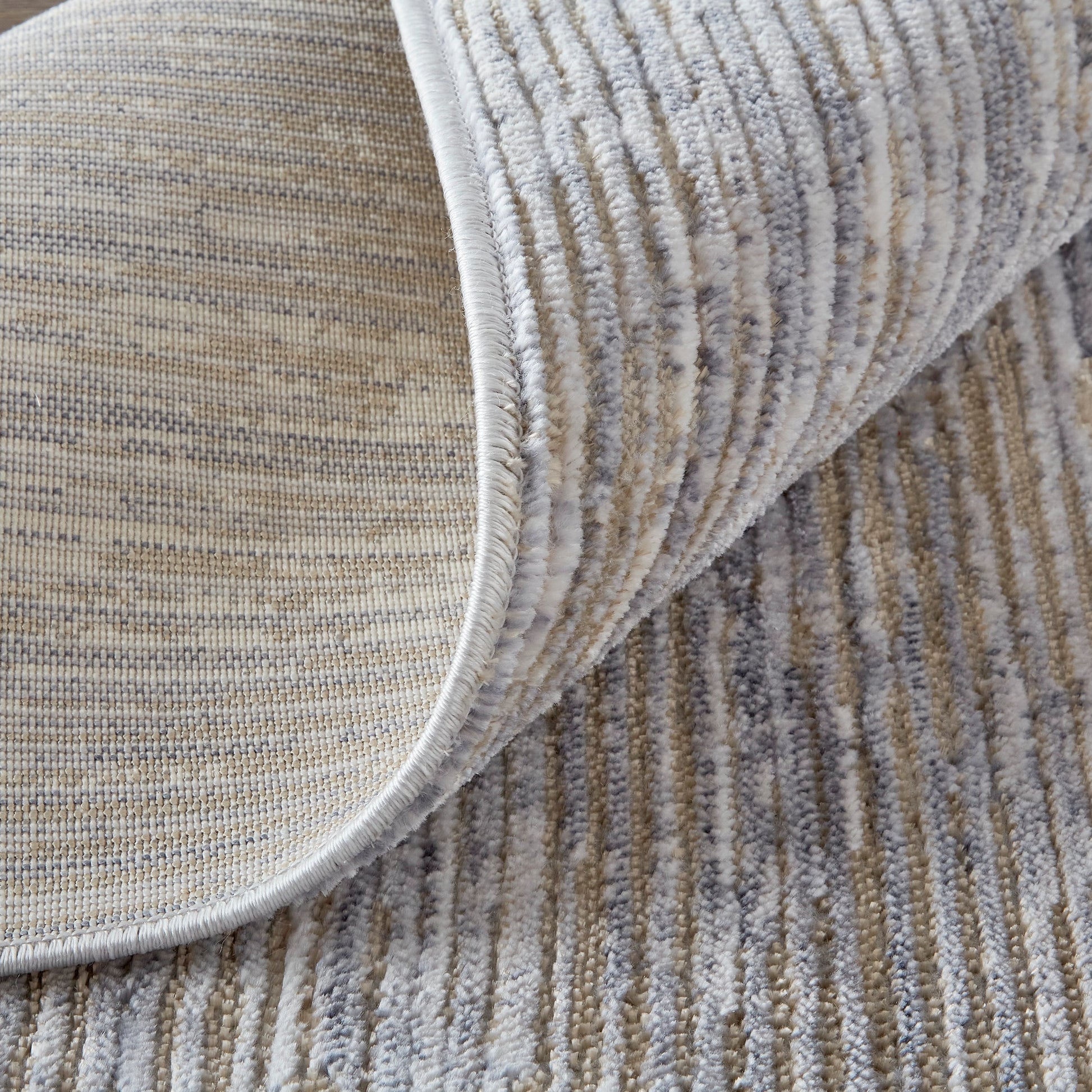Laina Transitional Rug - 39GAF by Feizy in taupe, silver, tan. Made from unique in a unique style.