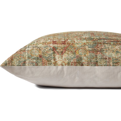 FP0005 Pillow by Loloi in spice, multi. Made from 100% polyester in a eclectic & global style.
