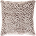 Felina Pillow - 11407 by Surya in light gray, dark brown. Made from 100% polyester in a modern style.