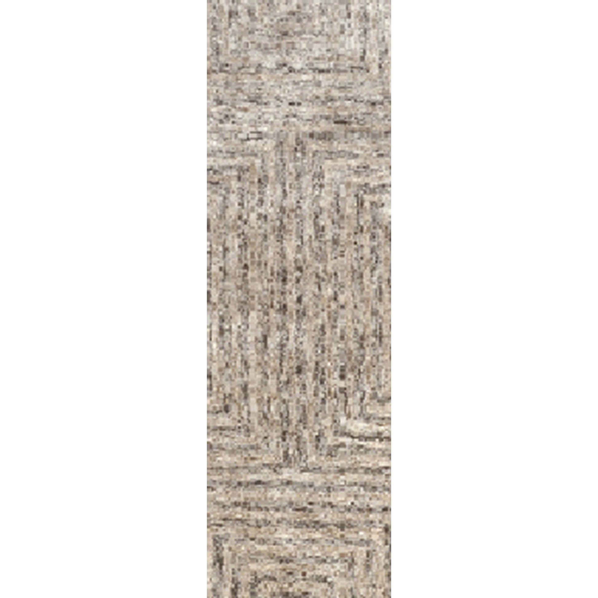 Falcon FLC-8000 Rug by Surya in light gray, taupe, dark brown. Made from 70% viscose, 30% wool in a unique style.