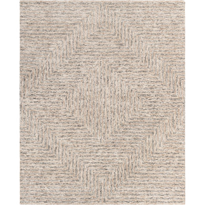 Falcon FLC-8000 Rug by Surya in light gray, taupe, dark brown. Made from 70% viscose, 30% wool in a unique style.