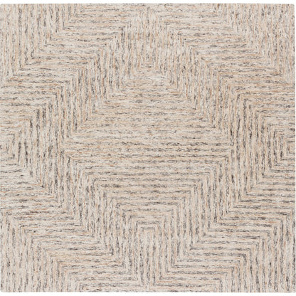Falcon FLC-8000 Rug by Surya in light gray, taupe, dark brown. Made from 70% viscose, 30% wool in a unique style.