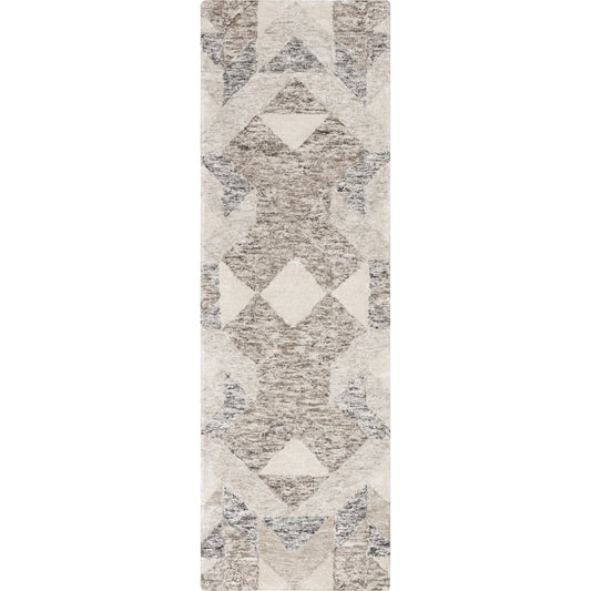 Falcon Rug - 22368 by Surya in camel, dark brown. Made from 70% viscose, 30% wool in a unique style.