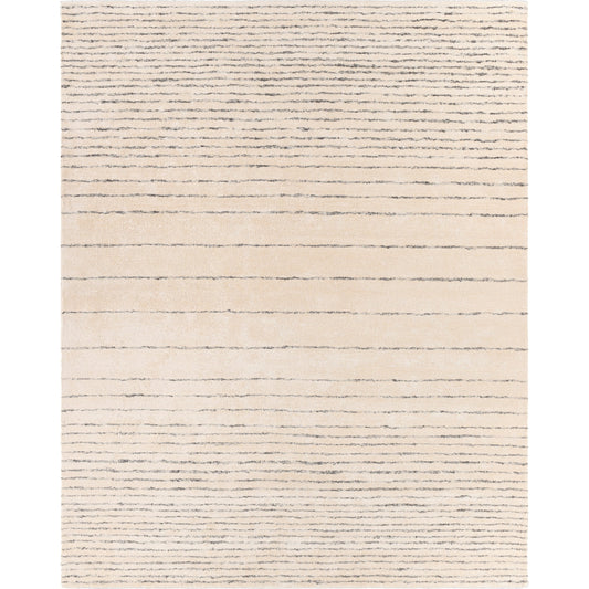 Falcon Rug - 23127 by Surya in black, light beige, cream. Made from 70% viscose, 30% wool in a unique style.