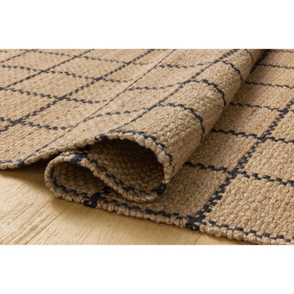Fletcher FLE-01 Rug by Chris Loves Julia x Loloi. Made from 100% jute in a unique style.