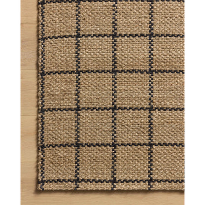 Fletcher FLE-01 Rug by Chris Loves Julia x Loloi. Made from 100% jute in a unique style.