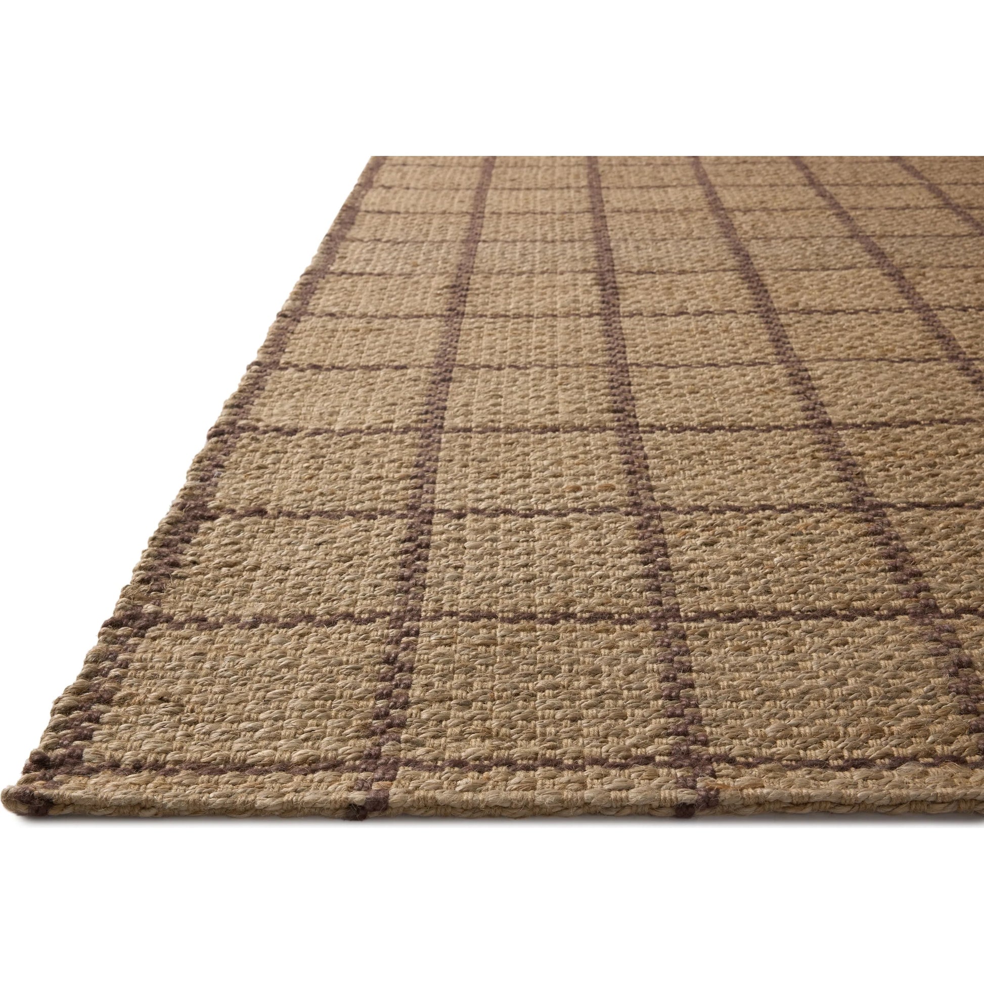 Fletcher FLE-01 Rug by Chris Loves Julia x Loloi. Made from 100% jute in a unique style.
