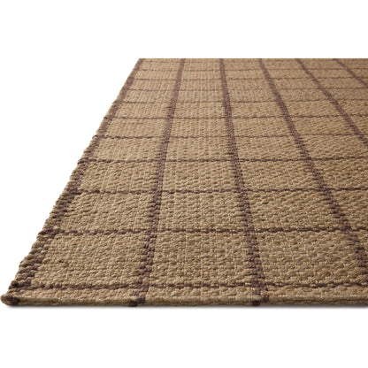 Fletcher FLE-01 Rug by Chris Loves Julia x Loloi. Made from 100% jute in a unique style.