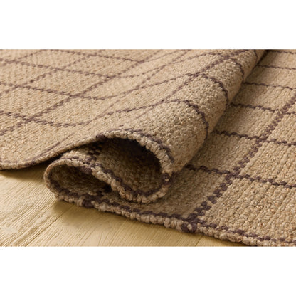 Fletcher FLE-01 Rug by Chris Loves Julia x Loloi. Made from 100% jute in a unique style.