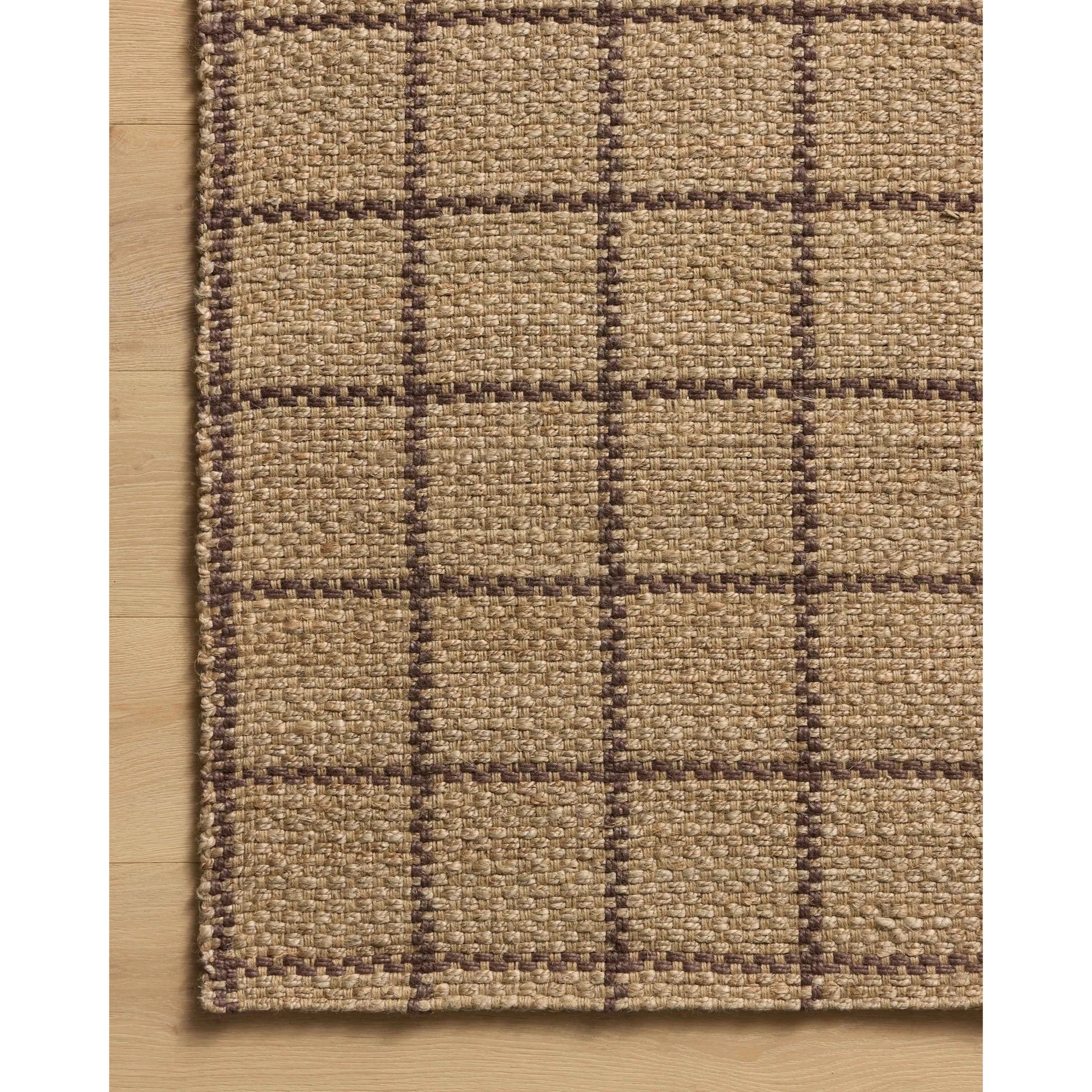 Fletcher FLE-01 Rug by Chris Loves Julia x Loloi. Made from 100% jute in a unique style.