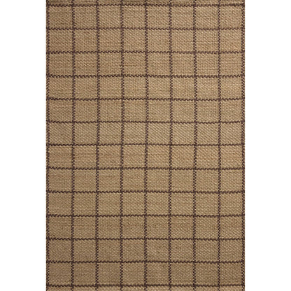 Fletcher FLE-01 Rug by Chris Loves Julia x Loloi. Made from 100% jute in a unique style.