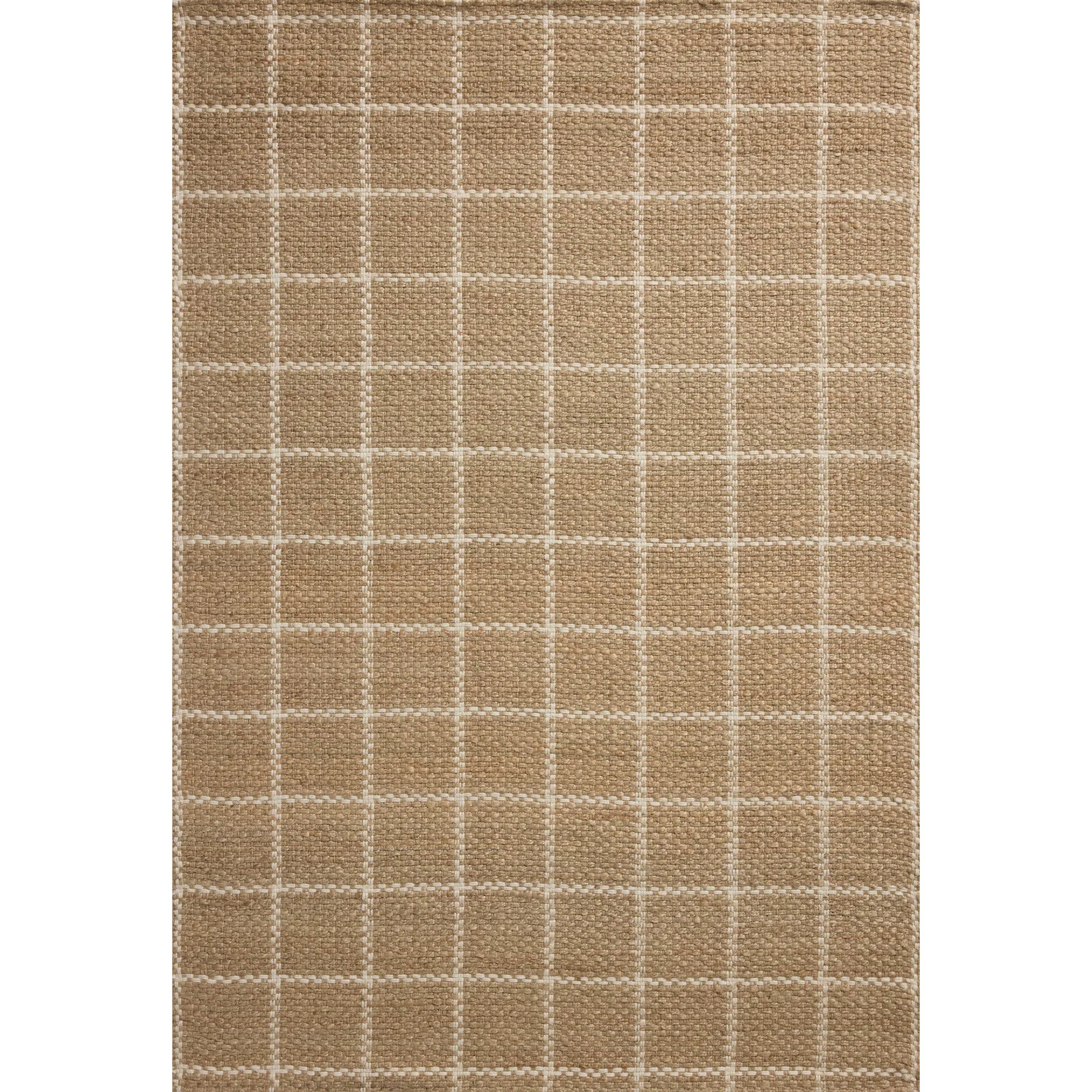 Fletcher FLE-01 Rug by Chris Loves Julia x Loloi. Made from 100% jute in a unique style.
