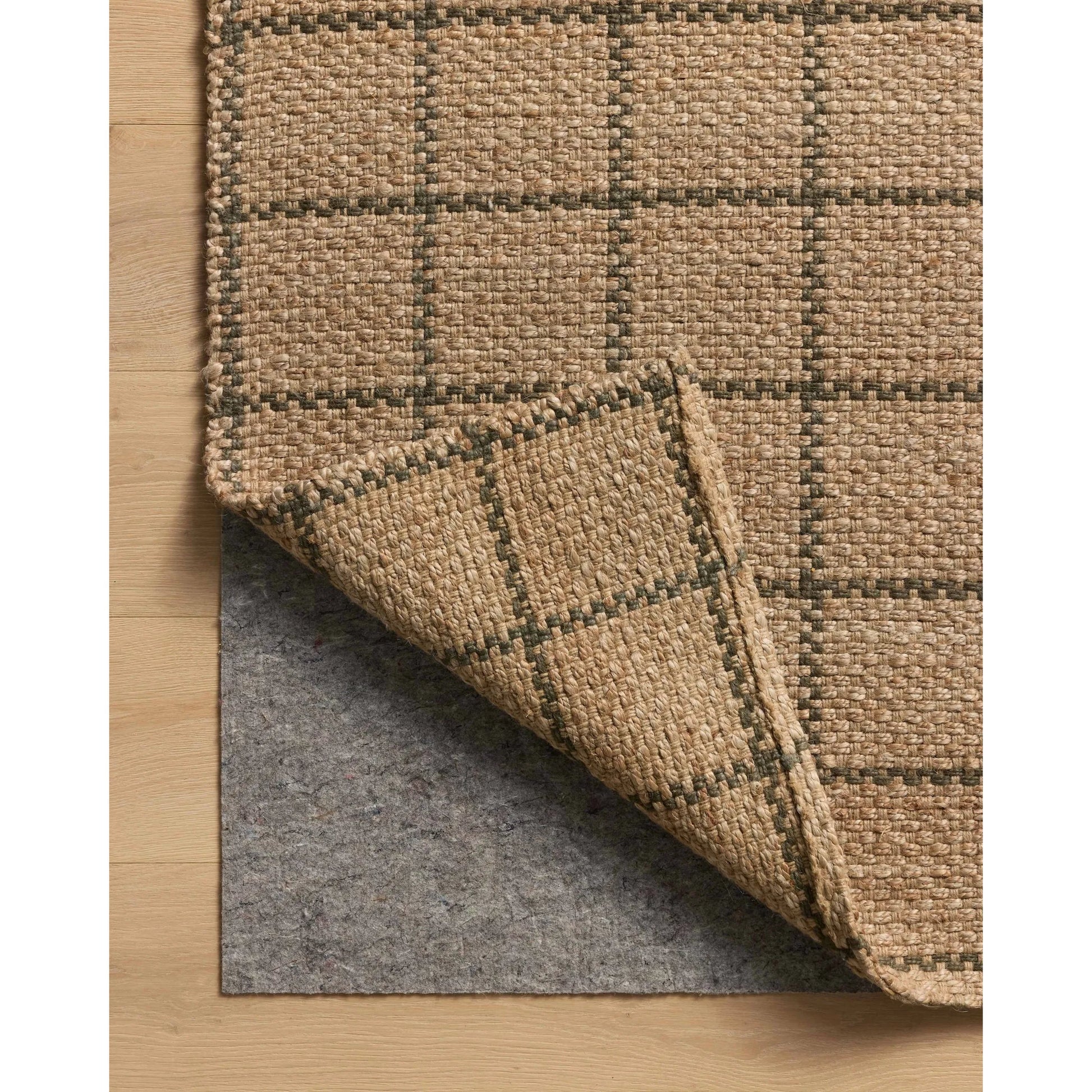 Fletcher FLE-01 Rug by Chris Loves Julia x Loloi. Made from 100% jute in a unique style.