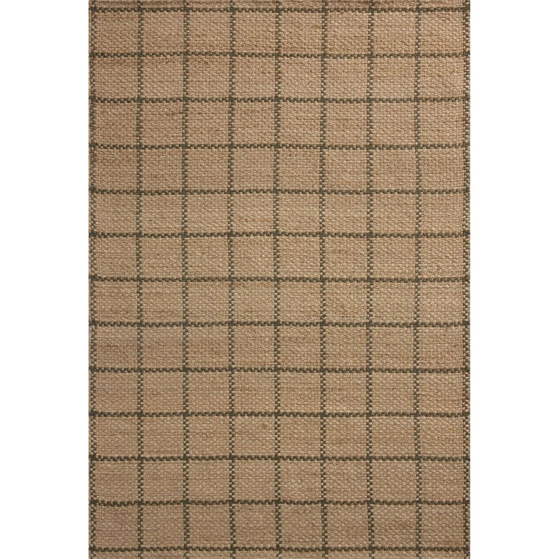 Fletcher FLE-01 Rug by Chris Loves Julia x Loloi. Made from 100% jute in a unique style.