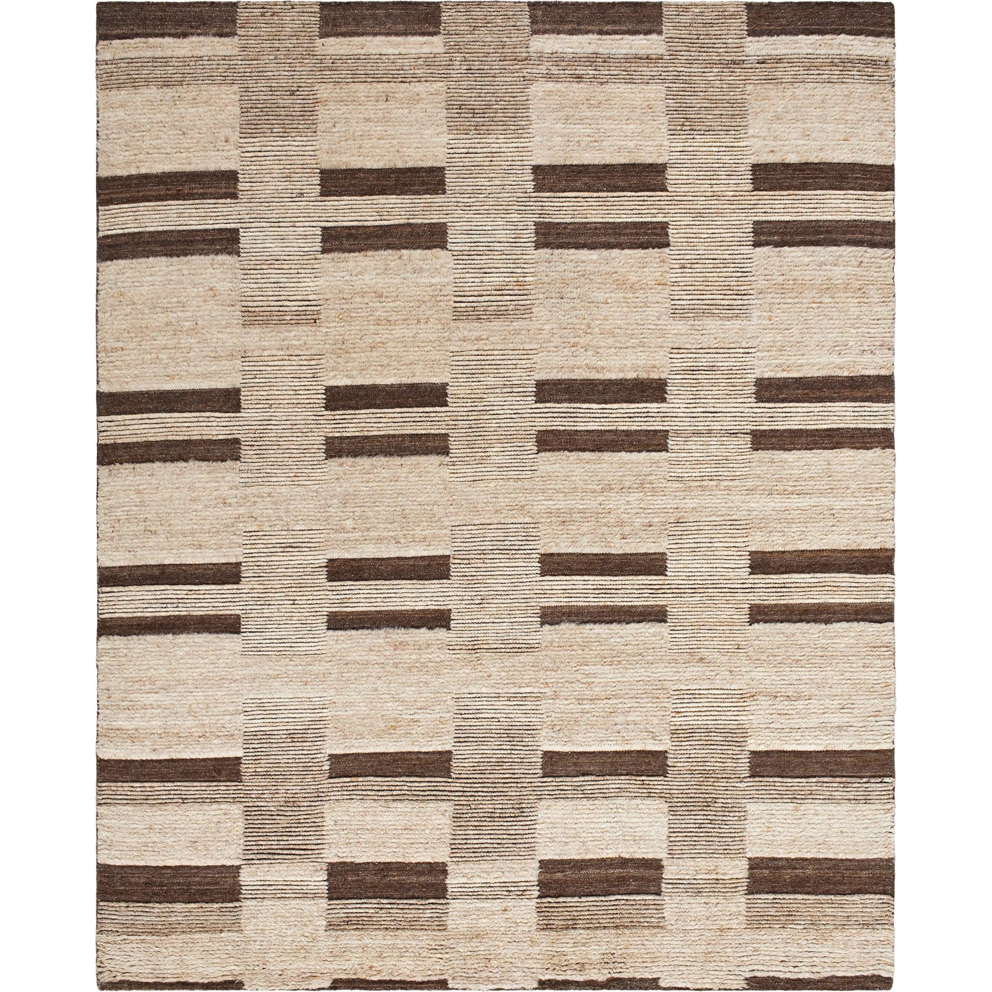 Folklore FLK-2301 Rug by Surya in beige, taupe, espresso, cream. Made from wool in a unique style.