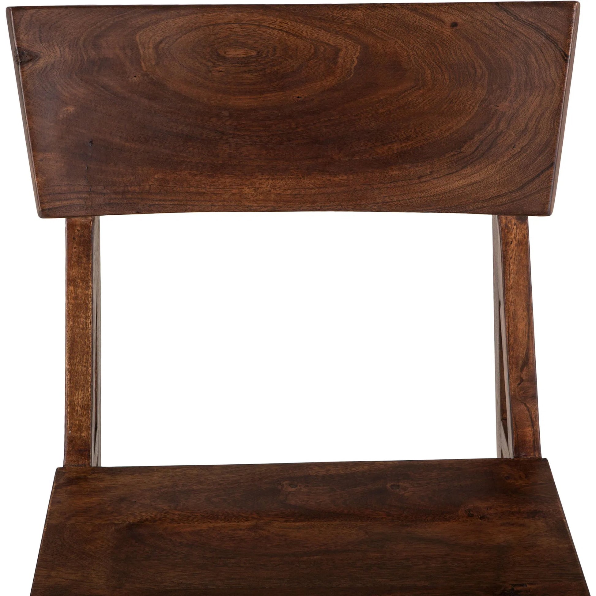 Nottingham Acacia Dining Chair by World Interiors in brown and walnut. Made from acacia wood in a transitional style.