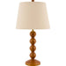 Felipe Accent Table Lamp by Livabliss in hand painted. Made from rubber wood, linen, polyester in a traditional style.
