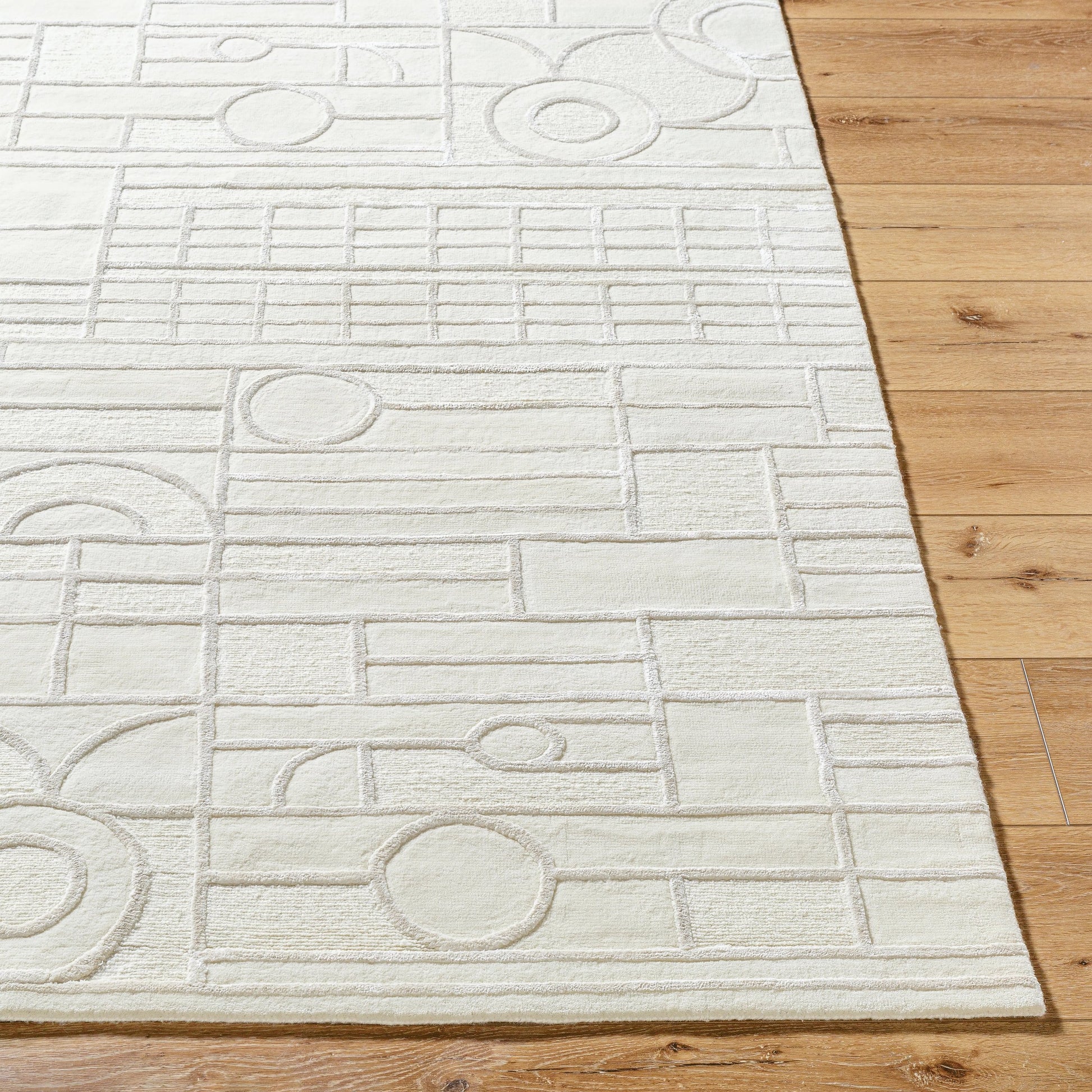Transcendence Rug - 533199 by Surya. Made from new zealand wool, viscose in a unique style.