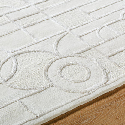 Transcendence Rug - 533199 by Surya. Made from new zealand wool, viscose in a unique style.