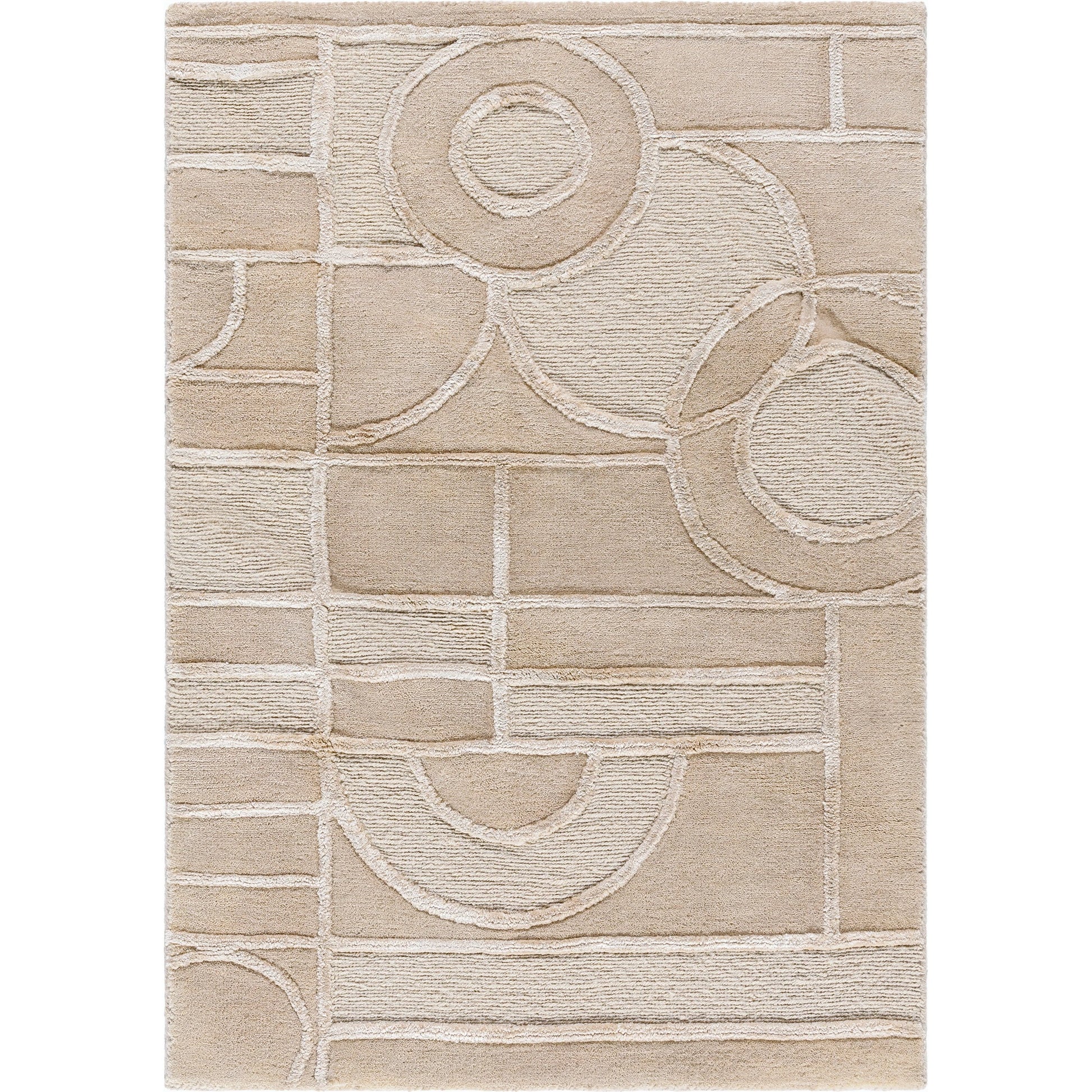 Transcendence Rug - 533199 by Surya. Made from new zealand wool, viscose in a unique style.