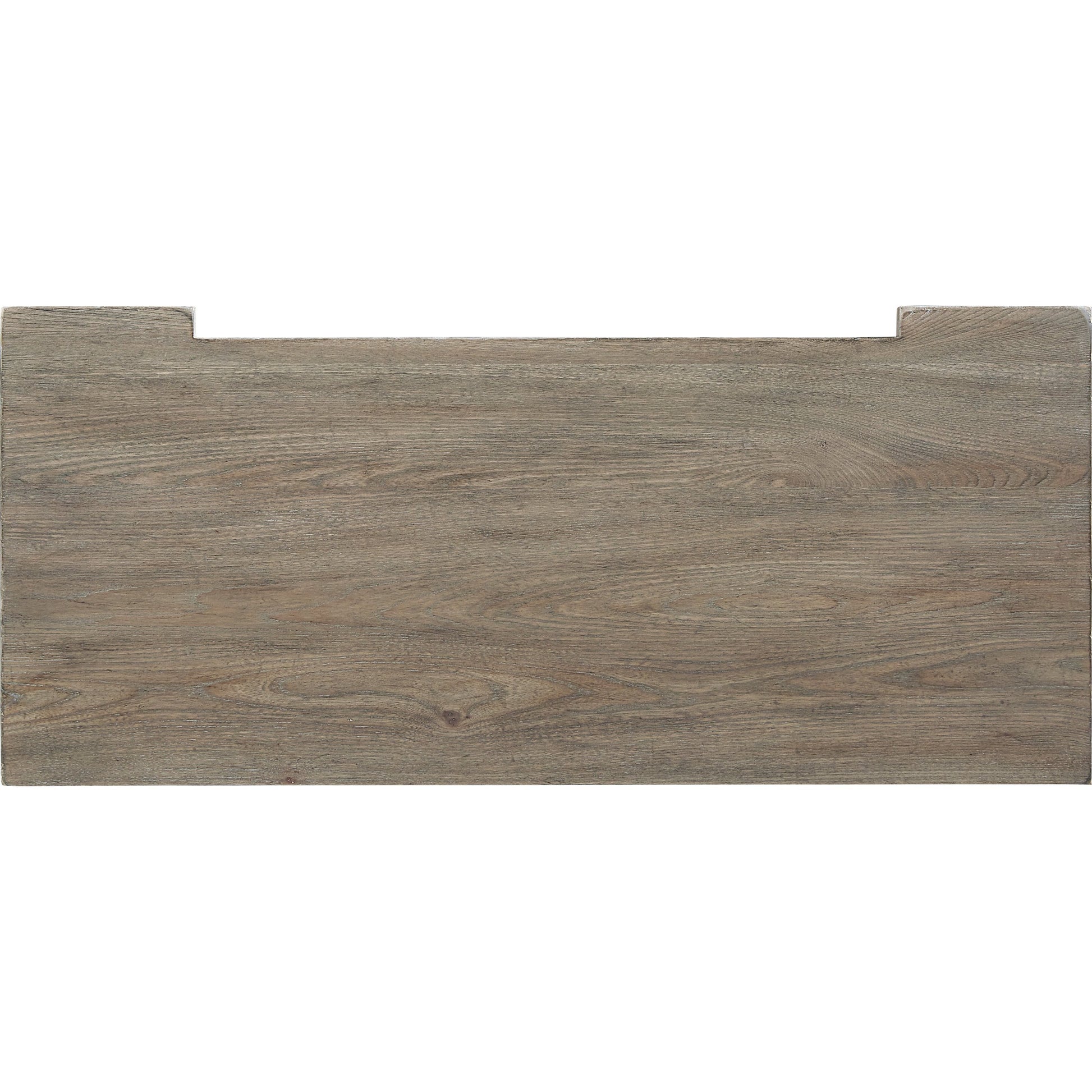 Arch Salvage Jackson Drawer Chest by A.R.T. Furniture in brown and parch. Made from parrawood solids, cathedral elm veneers in a traditional style.