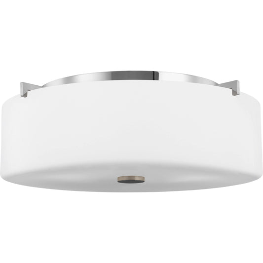 Sunset Drive Large 3-Light Flush Mount by Visual Comfort & Co.. Made from steel in a unique style.