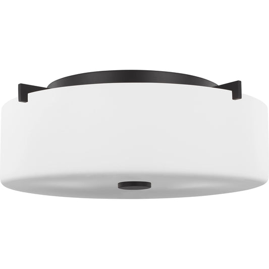 Sunset Drive Small 2-Light Flush Mount by Visual Comfort & Co.. Made from steel in a unique style.