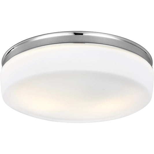 Issen Flushmount by Generation Lighting. Made from steel in a modern style.