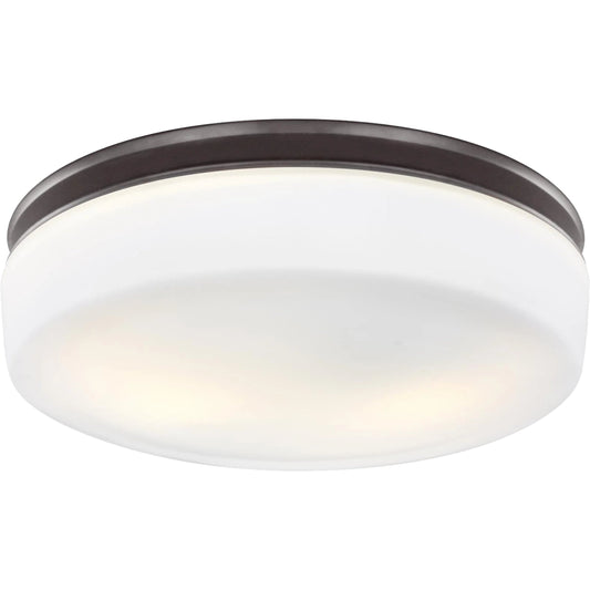Issen Flushmount by Generation Lighting. Made from steel in a modern style.