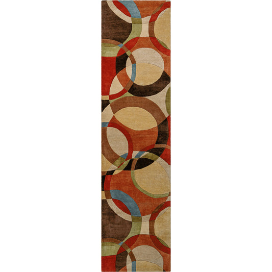 Forum Rug - 614 by Livabliss. Made from 100% wool in a unique style.