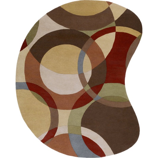 Forum Rug - 614 by Livabliss. Made from 100% wool in a unique style.