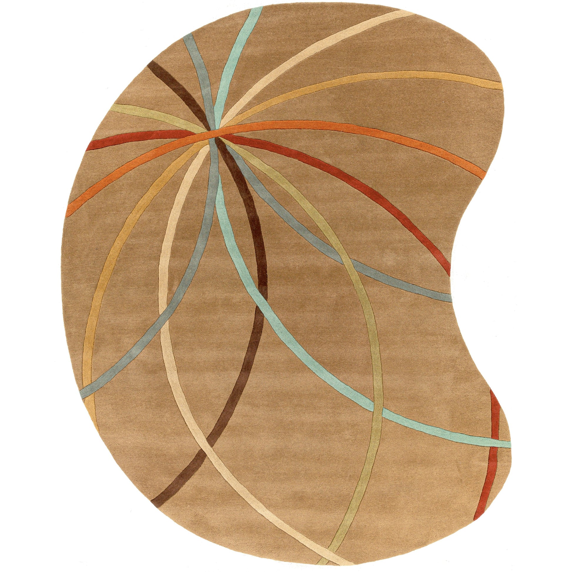 Forum Rug - 202 by Livabliss. Made from 100% wool in a unique style.