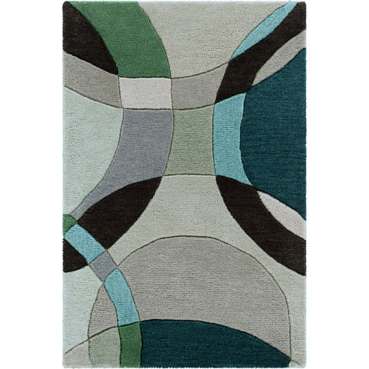 Forum Rug - 614 by Livabliss. Made from 100% wool in a unique style.