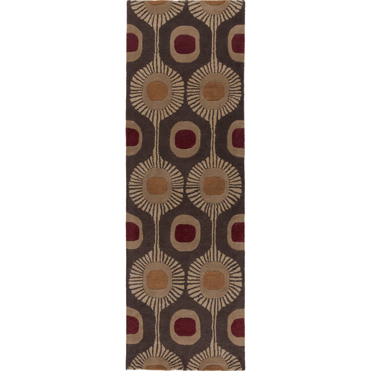 Forum Rug - 1321 by Livabliss in khaki, peanut butter. Made from 100% wool in a unique style.