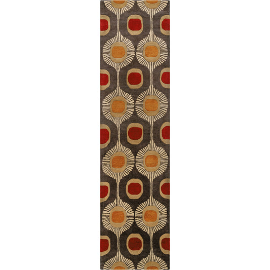 Forum Rug - 1321 by Livabliss in khaki, peanut butter. Made from 100% wool in a unique style.
