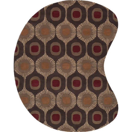 Forum Rug - 1321 by Livabliss in khaki, peanut butter. Made from 100% wool in a unique style.