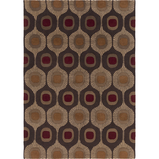 Forum Rug - 1321 by Livabliss in khaki, peanut butter. Made from 100% wool in a unique style.