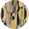 Black, Light Olive, Light Gray, Wheat, Charcoal, Light Beige / 9'9" Square
