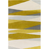 Ivory, Tan, Gray, Medium Gray, Mustard / 2' x 3'