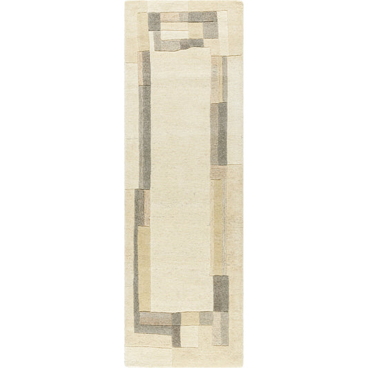 Forum Rug - 489103 by Livabliss in ivory, taupe, charcoal, sand, slate, beige. Made from wool in a unique style.