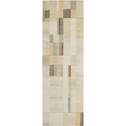Forum Rug - 489127 by Livabliss in ash, pearl, khaki, sage. Made from wool in a unique style.