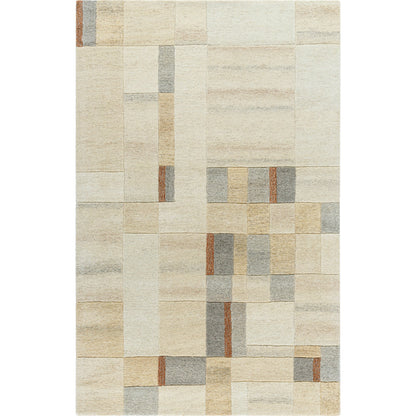 Forum Rug - 489127 by Livabliss in ash, pearl, khaki, sage. Made from wool in a unique style.