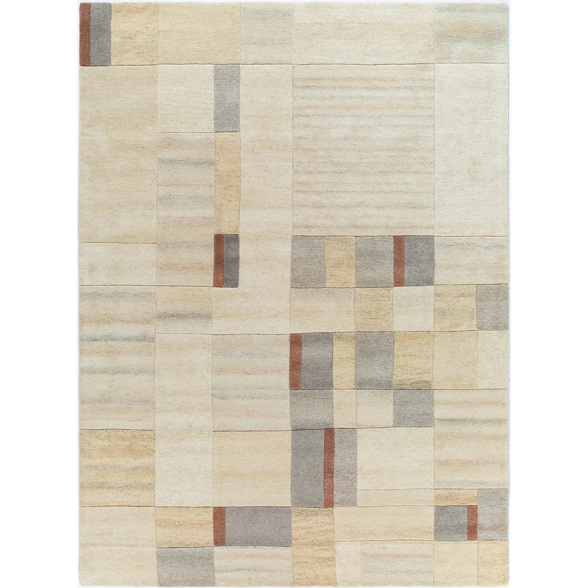 Forum Rug - 489127 by Livabliss in ash, pearl, khaki, sage. Made from wool in a unique style.
