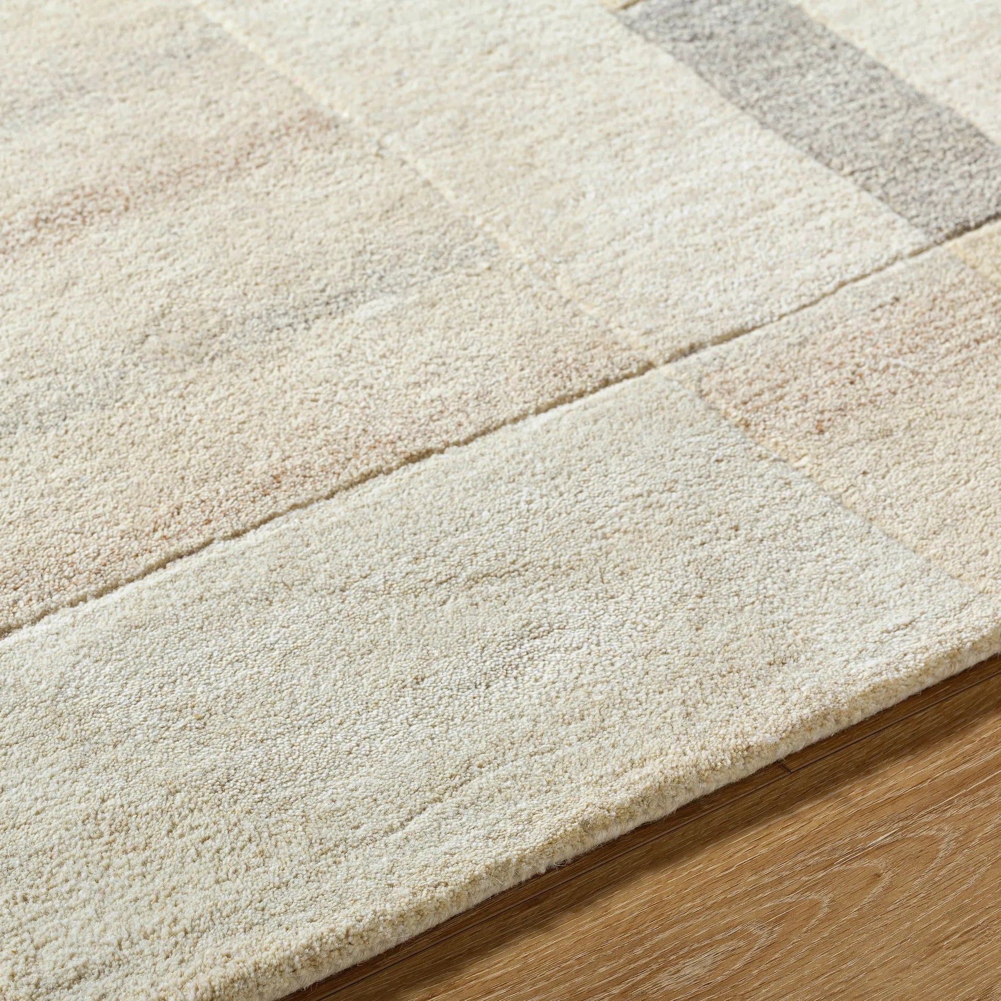 Forum Rug - 489127 by Livabliss in ash, pearl, khaki, sage. Made from wool in a unique style.