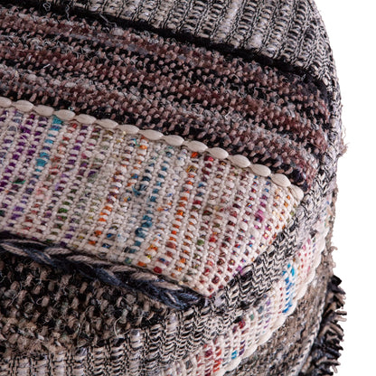 Algiers Storage Stool by World Interiors in multi-color and distressed. Made from mdf, viscose, cotton blend fabric, pu foam in a eclectic & global style.