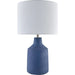 Foreman Accent Table Lamp by Livabliss. Made from cement, linen in a modern style.
