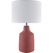 Foreman Accent Table Lamp by Livabliss. Made from cement, linen in a modern style.