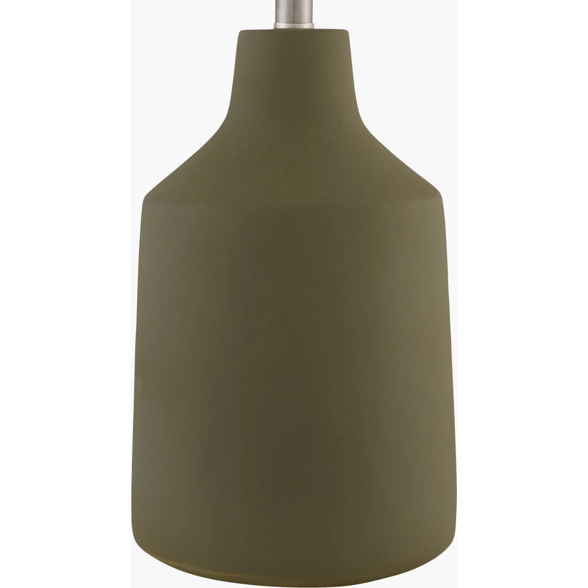 Foreman Accent Table Lamp by Livabliss. Made from cement, linen in a modern style.