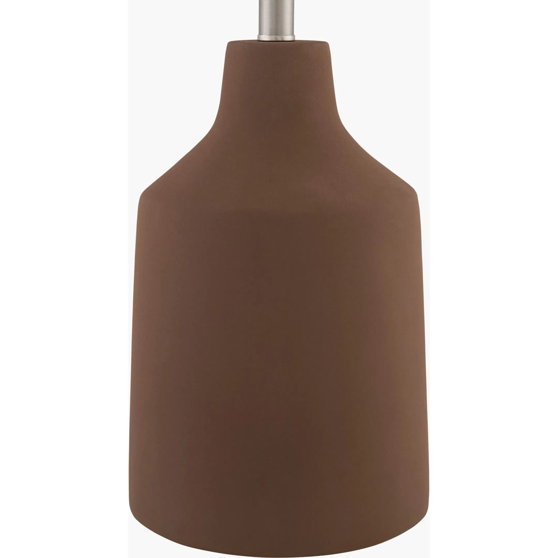 Foreman Accent Table Lamp by Livabliss. Made from cement, linen in a modern style.